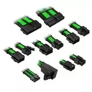 Kolink Core Pro pinto kabelio prailginimo rinkinys 12V-2x6 Type 2 – Venom Green