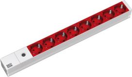 Microconnect Bachmann - Regleta de 8 tomas, 48,3 cm power extension 2 m 8 AC outlet(s) Indoor