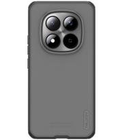 Juodas / skaidrus dėklas Xiaomi Redmi Note 15 Pro 5G telefonui "Nillkin Super Frosted Pro"