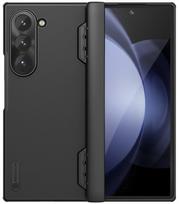 Juodas dėklas Samsung Galaxy Z Fold 6 telefonui "Nillkin Super Frosted Fold Magnetic"