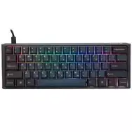 Ducky One 3 Pro Mini Nazca Line Gaming Keyboard, mechanical, 8,000 Hz, Hot Swap, RGB - Cherry MX2A Speed Silver, ANSI (US)