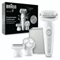 Braun Silk-épil 9 9-061 40 pincetai Sidabras, Balta
