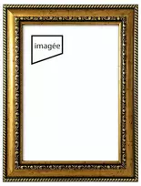 Rėmelis 30x40 plast VF3566 BAROCCO auksinis|30mm