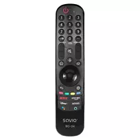 SAVIO RC-24 Universalus/pakaitinis nuotolinio valdymo pultas LG televizoriams – SMART TV