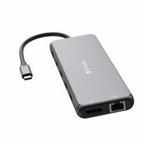 Verbatim Adapteris Hub USB-C – 2xHDMI/DP/   Eternet/6xUSB-A/Jack 3.5mm/2xUSB-C pilkos spalvos 32153