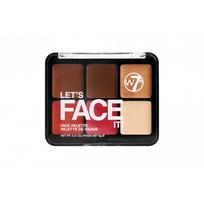 W7 Cosmetics Let's Face It Makeup Palette Makiažo paletė, Soft Glow