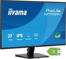Iiyama ProLite X2792QSU-B1 (27 inches, black (matte), QHD, IPS, HDMI, DP, USB Hub, 120Hz Panel)