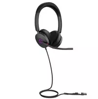Yealink UH48 Dual UC USB-C/A Laisvų rankų įranga Vielinis Su lankeliu Skambučiai / muzika USB Type-C / USB Type-A Juoda