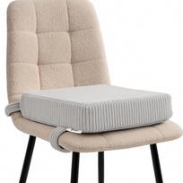 FLUMI kėdės paaukštinimas - pagalvėlė VELVET, Grey