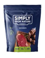SIMPLY FROM NATURE Natūralios dešros su elnių mėsa 200 g