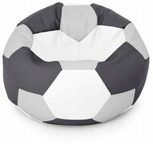 Prekė su pažeista pakuote. Sėdmaišis Ball XXL, balta sp./grafito sp./šviesiai pilka sp.