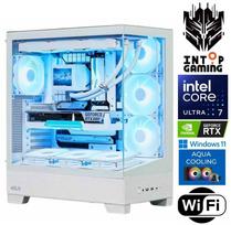 Stacionarus kompiuteris INTOP AQUA Ultra 7 270K Plus 16GB DDR5 1TB SSD M.2 NVME RTX5050 8GB WiFi WIN11 (RW85227WH) (Atnaujinta)