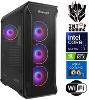 Stacionarus kompiuteris INTOP AQUA Ultra 7 270K Plus 32GB DDR5 500SSD M.2 NVME RTX5080 16GB WiFi no-OS (RW85263NS) (Atnaujinta)