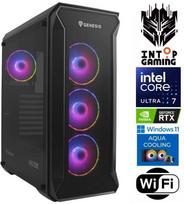 Stacionarus kompiuteris INTOP AQUA Ultra 7 270K Plus 32GB DDR5 500SSD M.2 NVME RTX5080 16GB WiFi WIN11Pro (RW85281) (Atnaujinta)