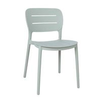 Lauko kėdė Home4you Mango, žalia sp./pilka sp., 53.5 cm x 42.5 cm x 79 cm