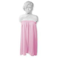 Rožinė frotte pelerina Nr.10
