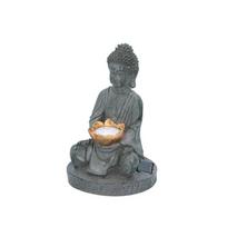 Šviestuvas sodo BUDA 17x16x27 cm su saulės baterija