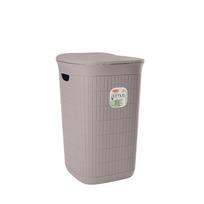 Dėžė skalbiniams Domus 50 l 37x36x56 cm rusva 90201 Italija STEFANPLAST