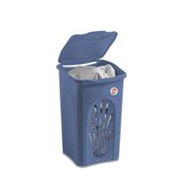 Dėžė skalbiniams STEFANPLAST Primavera 50 l mėlyna
