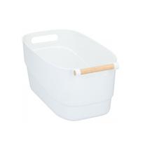 Dėžė plastikinė 871125219459 Balta 40x22x18cm