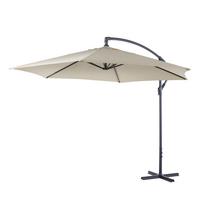 Skėtis lauko LIFETIME GARDEN D300cm H245cm Kreminės spalvos