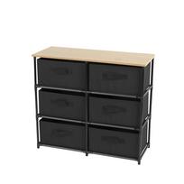 Komoda URBAN LIVING 151550 su 6 stalčiais