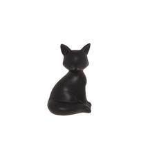 Figūrėlė Lapė porcelianinė 10x8,5x15 cm juodos spalvos Winteria 626970