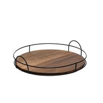Padėklas SECRET DE GOURMET 207101 Medinis ir metalinis 34 cm