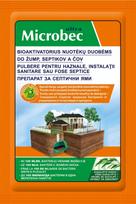 Bioaktivatorius nuotėkų duobėms MICROBEC ULTRA Eukaliptas 25g