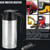 Virdulys 750 ml automobilinis virdulys iš nerūdijančio plieno – 12 V