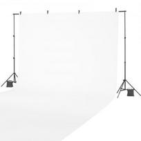 Fono stovas, 198x300 cm, juodas, reguliuojamas plienas