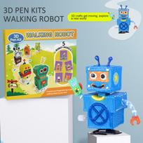 TeamBa 3D rašiklio priedų rinkinys – PCL, eskizai, robotas