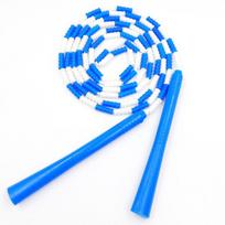 Šokinėjimo virvės, reguliuojamos, segmentuotos, su karoliukais – šokinėjimo virvė suaugusiems ir vaikams, mėlyna