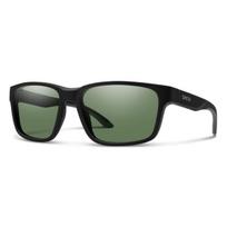 Smith Basecamp black polarized grey akiniai