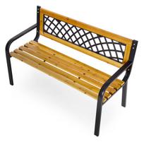 Medinis sodo suolas su atlošu 118×52 cm, Multigarden