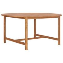 Sodo stalas，Lauko stalas, 150x76cm, tikmedžio medienos masyvas CFE613347