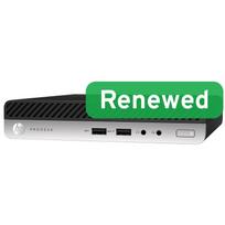 HP Renewed Grade B | ProDesk 600 G4 DM | Intel Core i3 | i3‑8100T | 8GB | NVMe | 128GB | Intel UHD Graphics 630 | Windows 11 Home