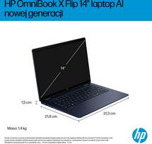 HP OmniBook X Flip - Ultra 5 226V | 14" 2K OLED | 16GB | 512GB | W11H | CW9W6EA | 199764729088