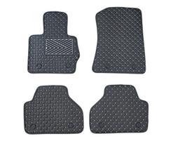 Kilimėliai QuiltyMats BMW X3 2010-2017 (F25) (4 vnt.), Juoda-Pilka /13-14