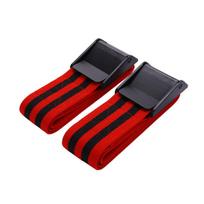 Trainer accessories,Blood flow restricting occlusion exercise belt for hip lift, squats, thighs, fitness,red black