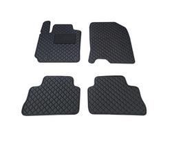 Kilimėliai QuiltyMats Hyundai Kona 2017-2023 (4 vnt.), Juoda-Juoda /11-14