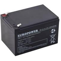 Europower Akumulator 12V 12Ah AGM Europower EP12-12 | EP 12-12 | 5902367800123