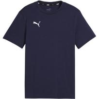 Vaikiškas marškinėlis Puma Team Goal Casuals Tee, tamsiai mėlynos spalvos, 658616 06, 152cm