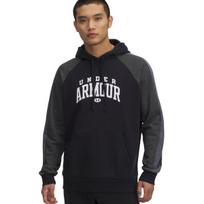 Vyriška džemperis Under Armour Rival Fleece Colorblock Hoodie, juoda, 6003958 001