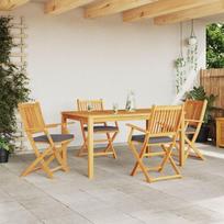 vidaXL Sulankstoma kėdė su pagalve 4 pcs Pilka 49 x 57.5 x 92cm