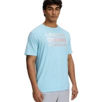 Vyriškas marškinėlis Under Armour Team Issue Wordmarsk SS, šviesiai mėlynas 1329582 494
