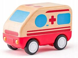 Woodyland Greitosios pagalbos automobilis su šviesomis ir garsu