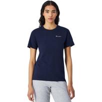 Moteriškas marškinėlis Champion SS Tee, tamsiai mėlynas, 117535 BS501, XS