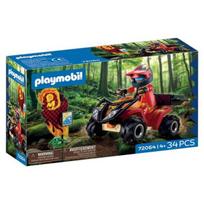 Žaislinė transporto priemonė Playmobil 72064 visureigis keturratis vaikams nuo 4 metų