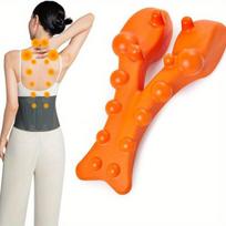 Ergonominis trapecijos tempiklis masažuoklis